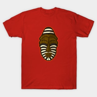 Ancient african aboriginal mask design T-Shirt